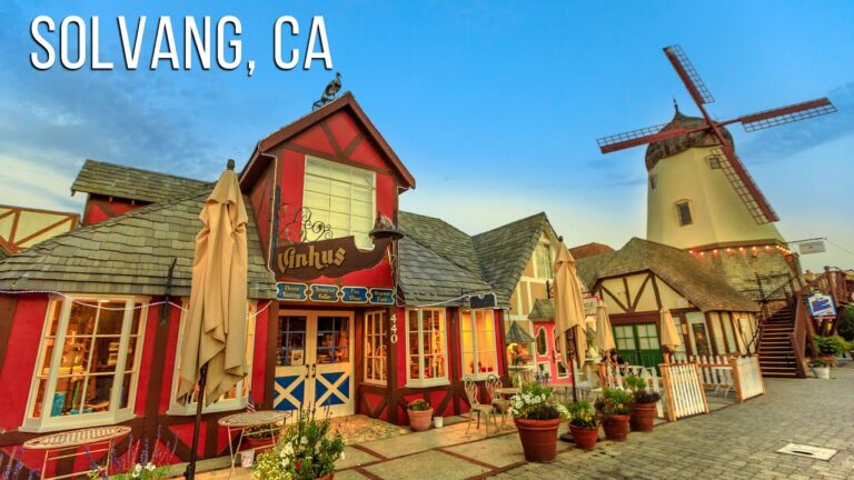 SOLVANG Vacation at Hotel Corque (DANISH Capital of America) Review + Travel Guide