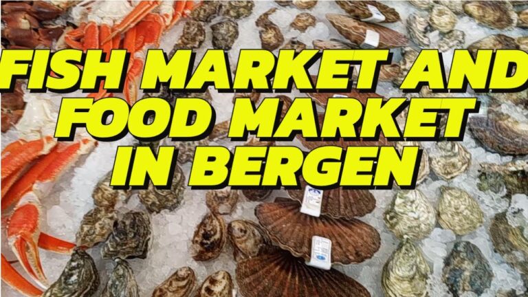 Aida Perla 2023, Fish Market and Food Market in Bergen